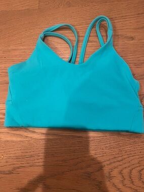 Athleta Girls Teal Blue Sports Bra girls Top